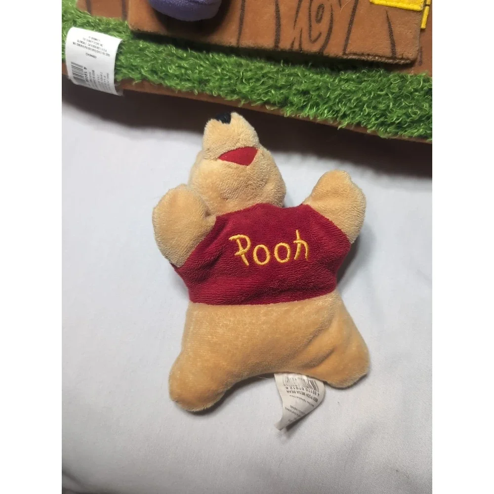 Disney Store Plush Winnie The Pooh Mr Sanders Tree House Wall Hanger Shelf Siter
